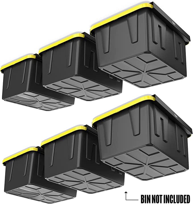 Overhead Storage Bin Rail System