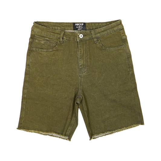 Stretch Jorts - Army Olive