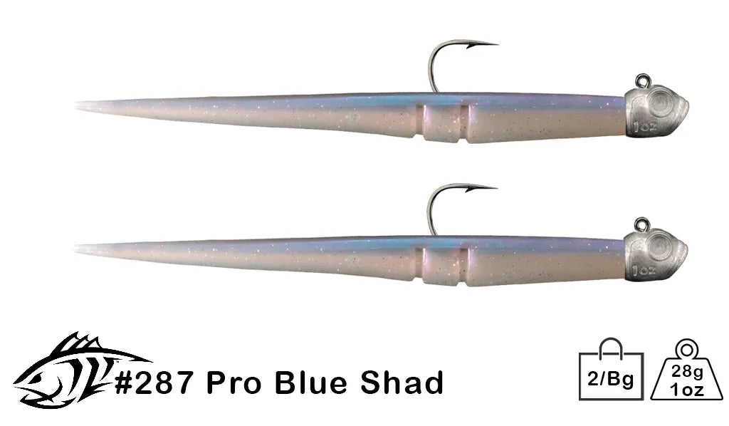 7.5" 1oz Pre-Rigged Slug-Go