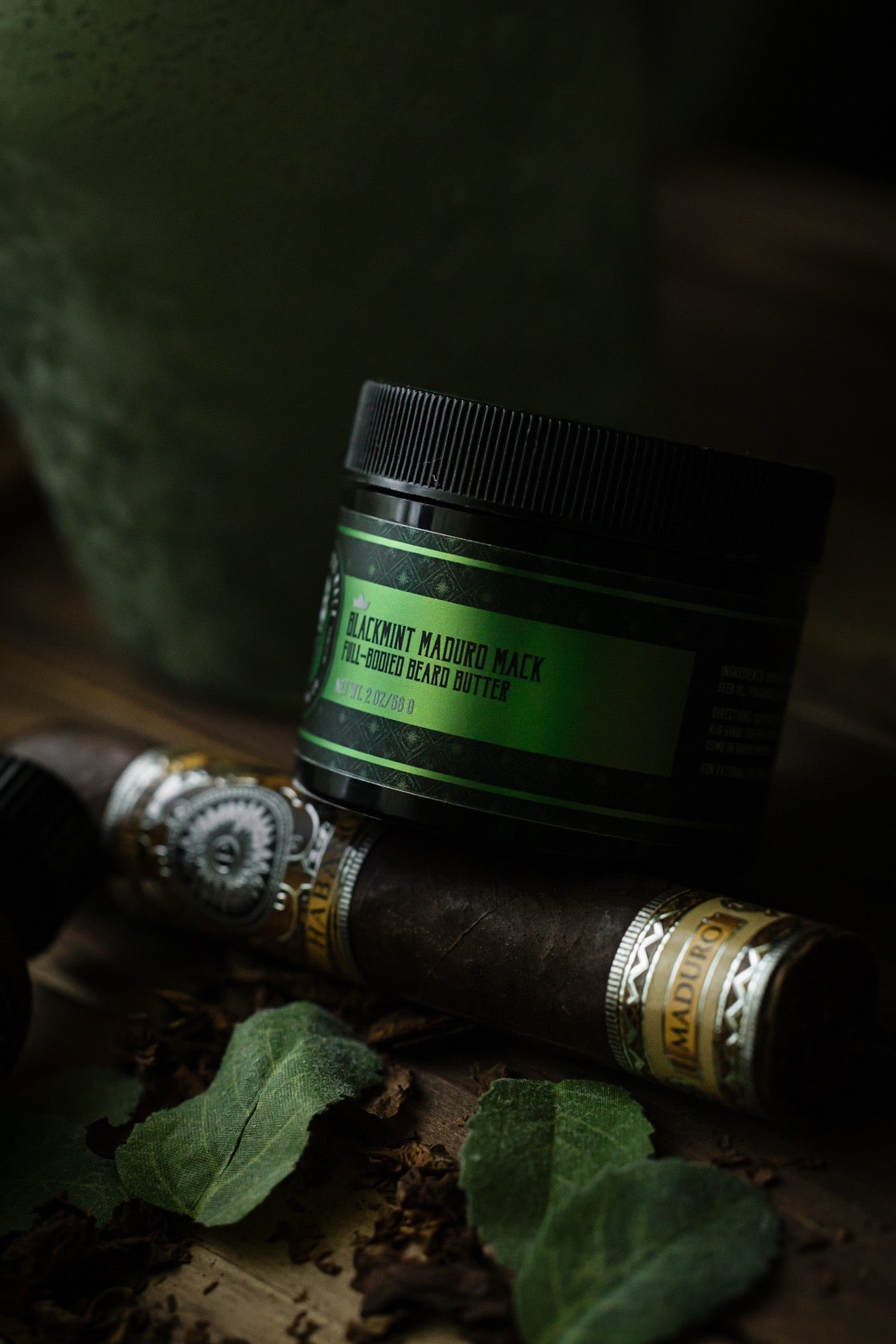 Blackmint Maduro Mack Beard Butter -  Warm Tobacco, Black Tea + Mint