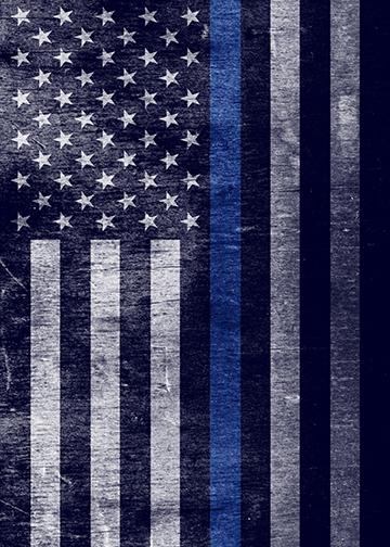 Blue Line Flag