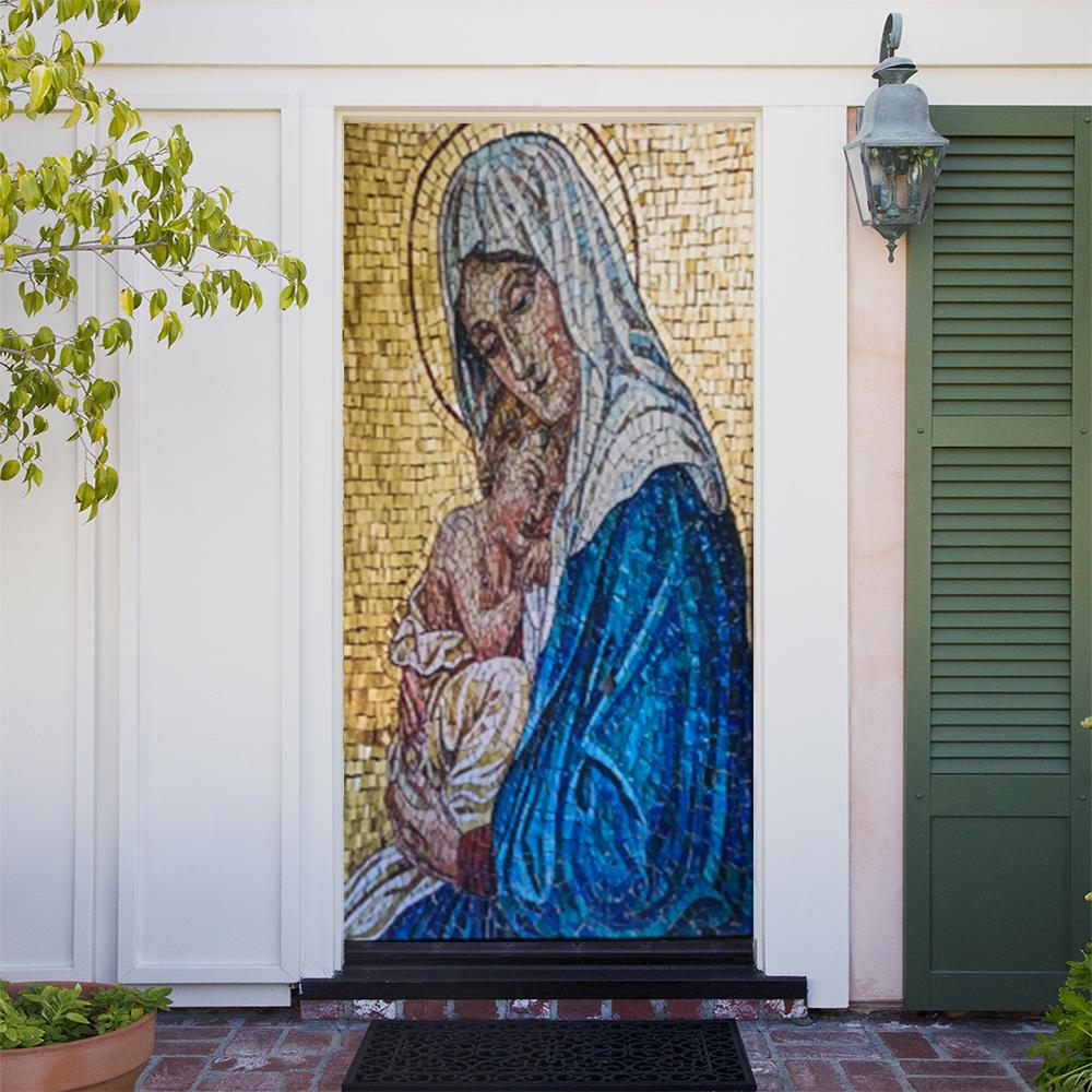 Mosaic of Virgin Mary