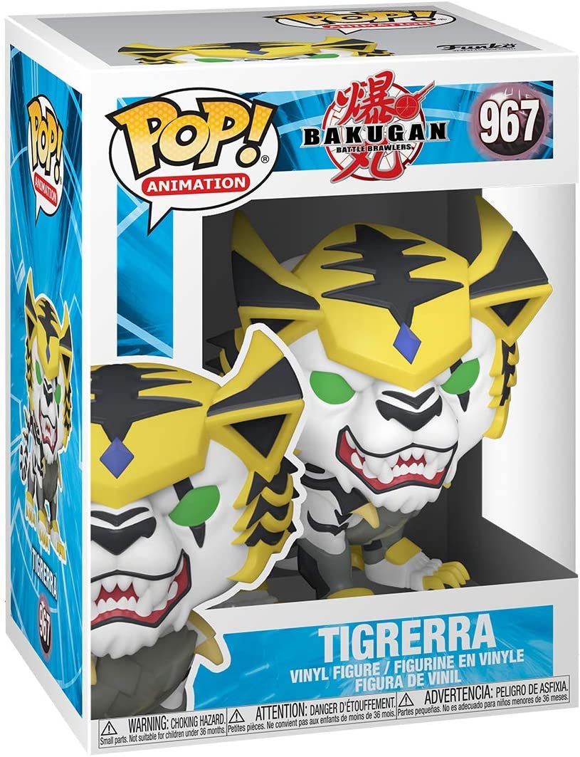 Funko Pop! Animation: Bakugan - Tigrerra Vinyl Figure