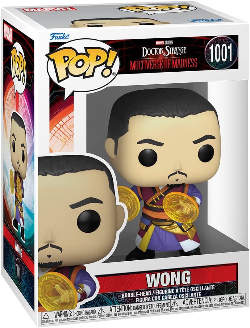 Funko Pop! Marvel: Doctor Strange Multiverse of Madness - Wong Vinyl Figure