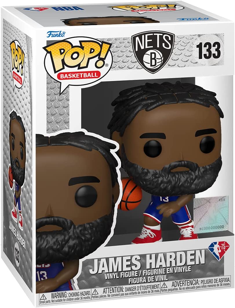 Funko Pop! NBA: Nets - James Harden Collectible Vinyl Figure