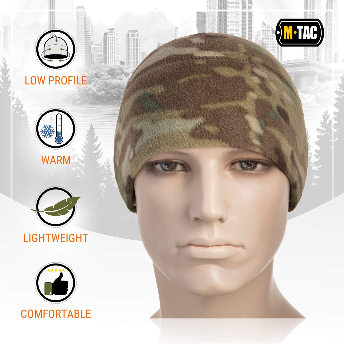 M-Tac Fleece Watch Cap (270 g/m2)