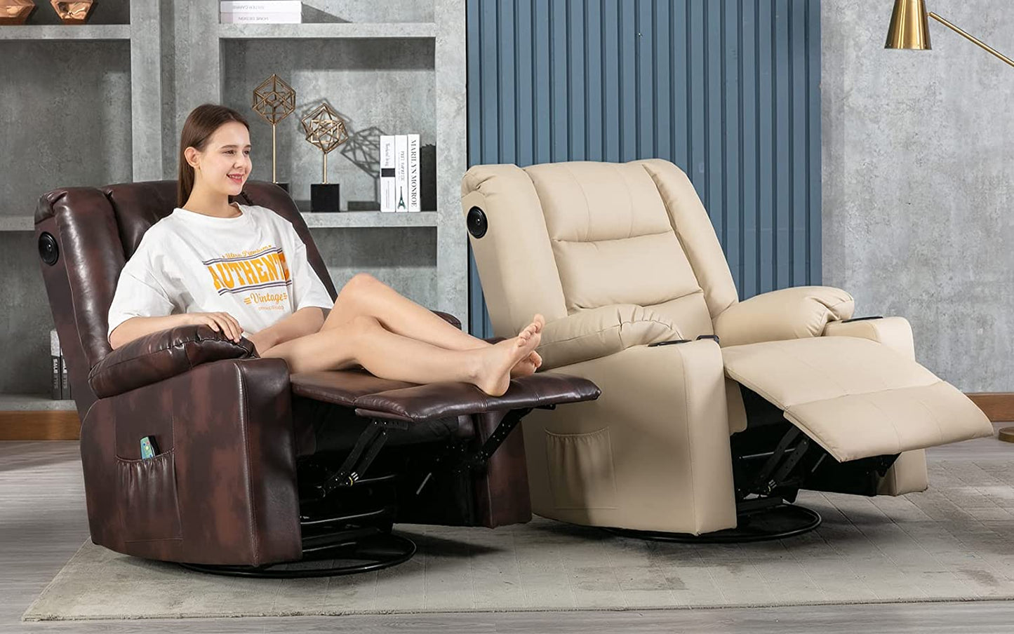 Massage Recliner Chair with Speaker H7237MP