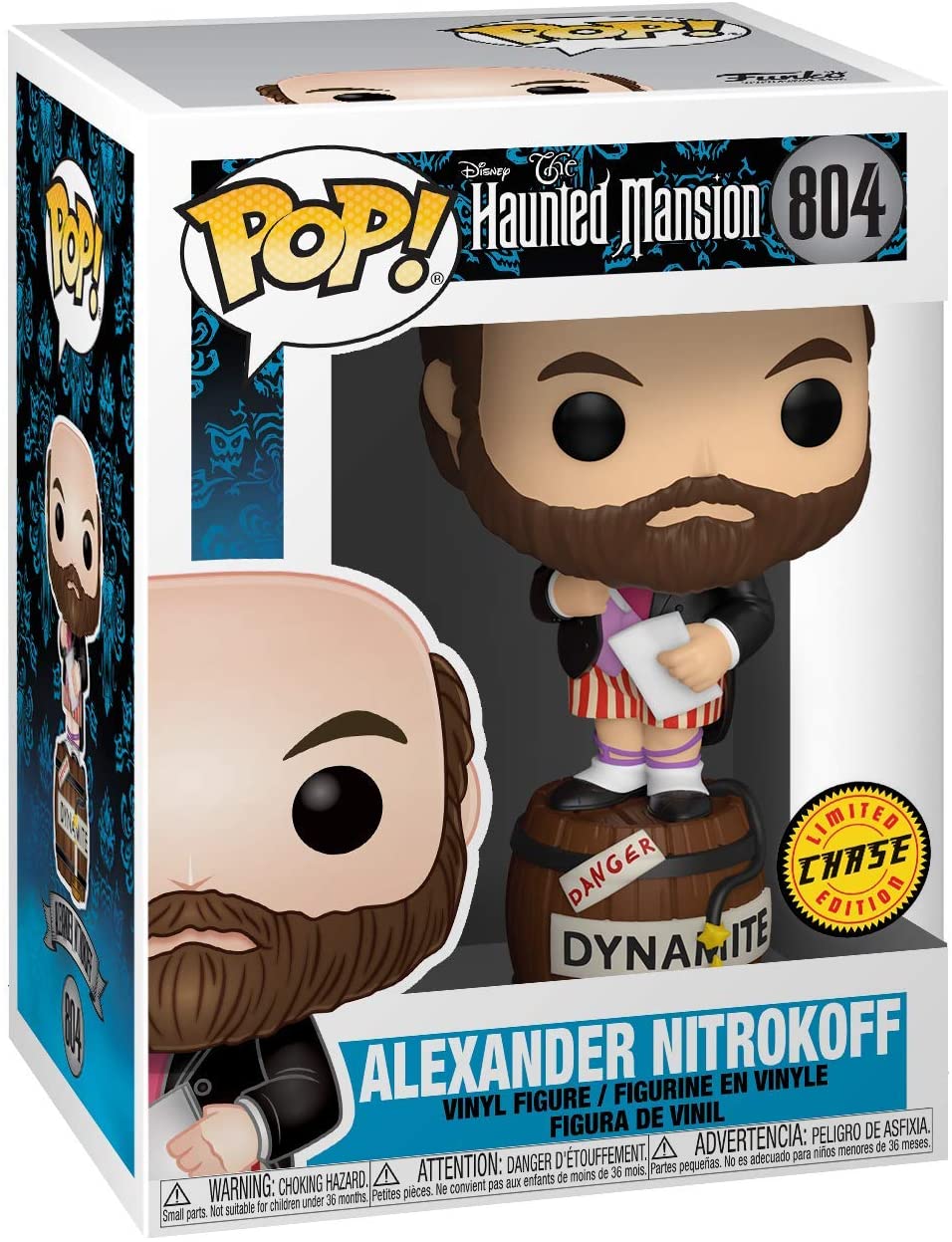 Funko Pop! Disney: Haunted Mansion Portraits - Alexander Nitrokoff Chase Vinyl Figure