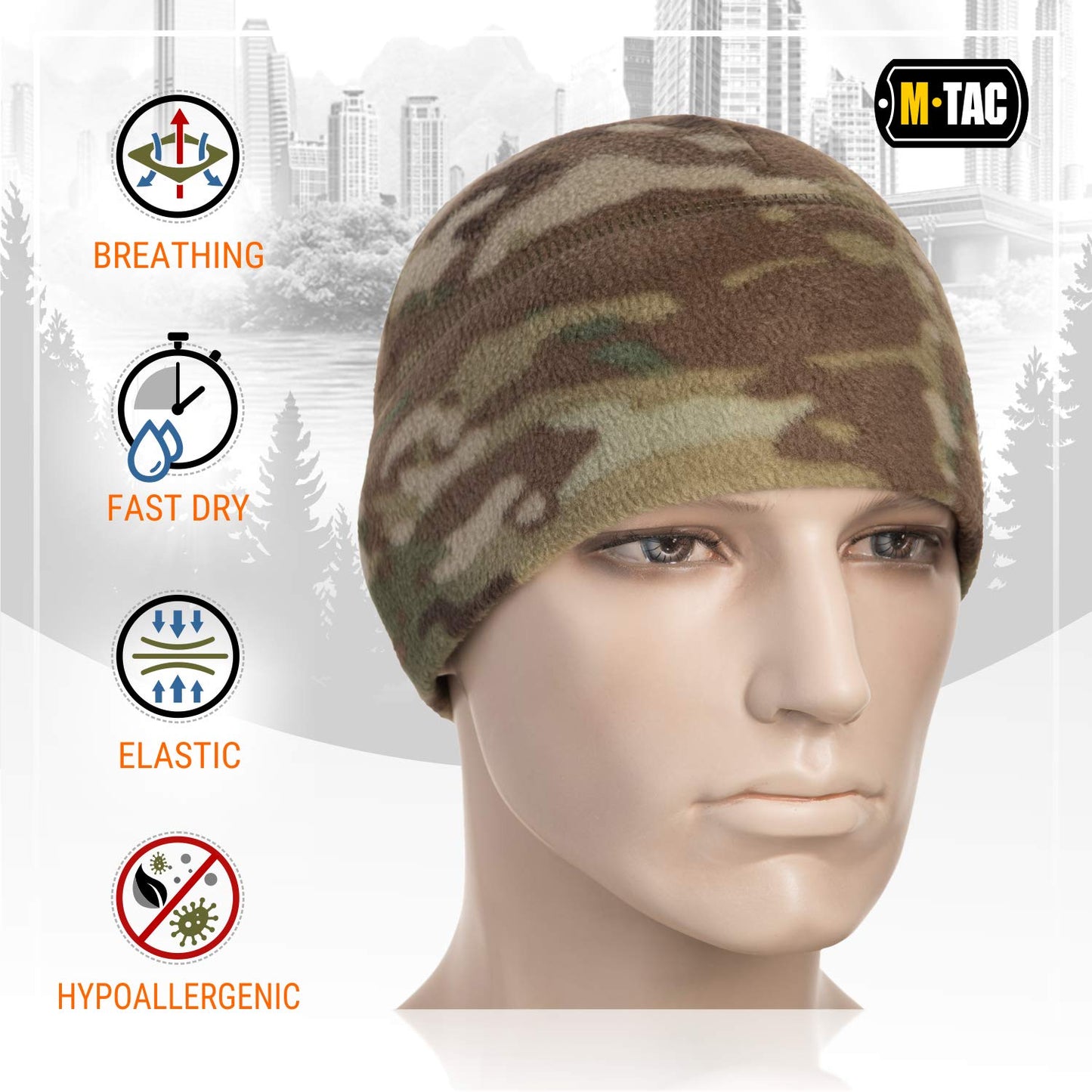 M-Tac Fleece Watch Cap (270 g/m2)