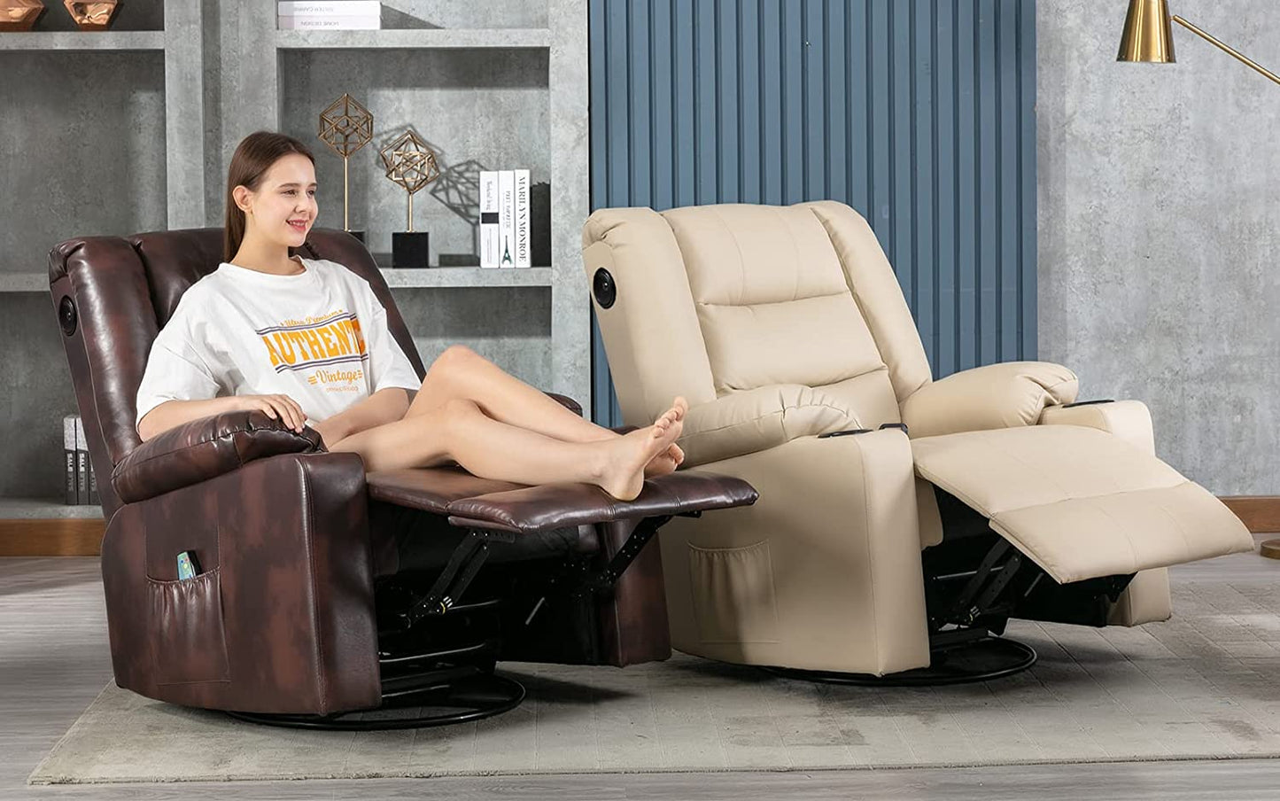 Massage Recliner Chair with Speaker H7237MP