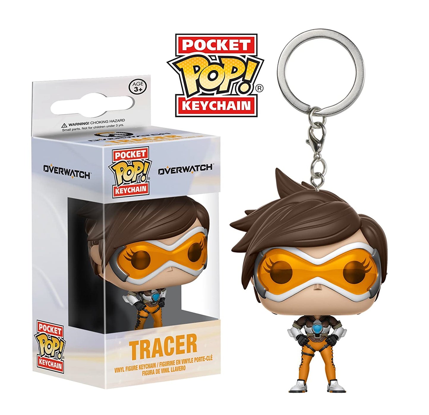 Funko Pop Keychain Overwatch Tracer Action Figure