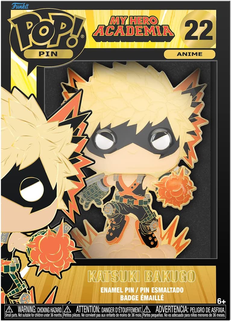 Funko Pop! Sized Pins: My Hero Academia - Bakugo Pin