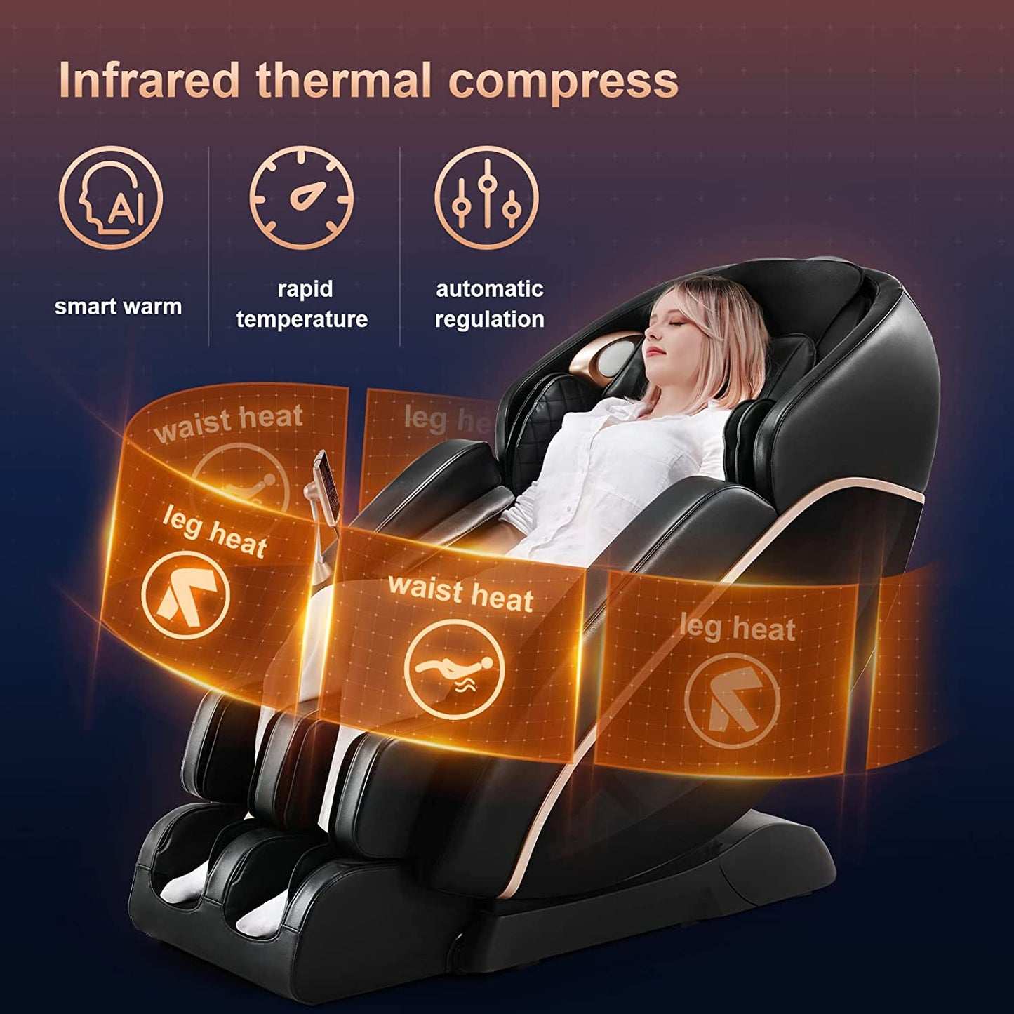 Massage Chair Zero Gravity Recliner AK7201