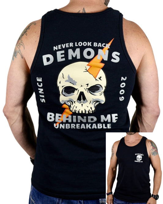 Men's "Unbreakable" Light-Weight Black Tank Top