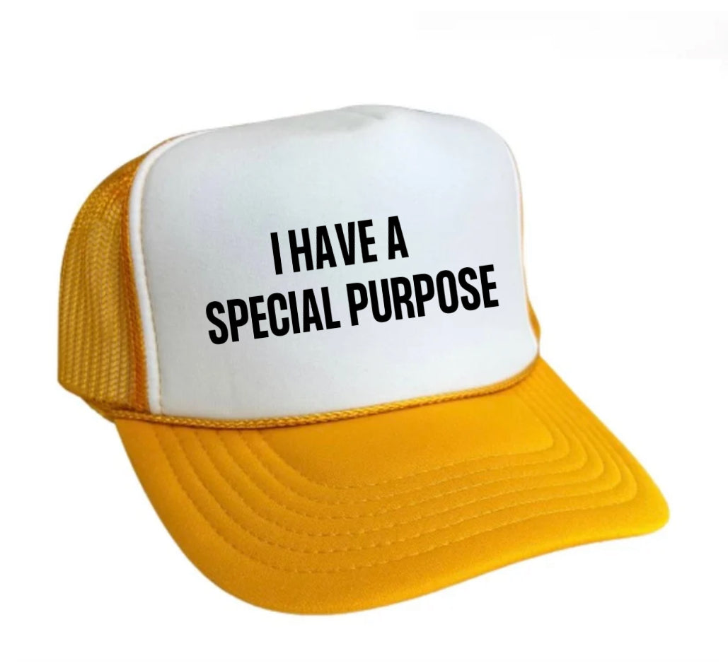 I Have A Special Purpose Trucker Hat