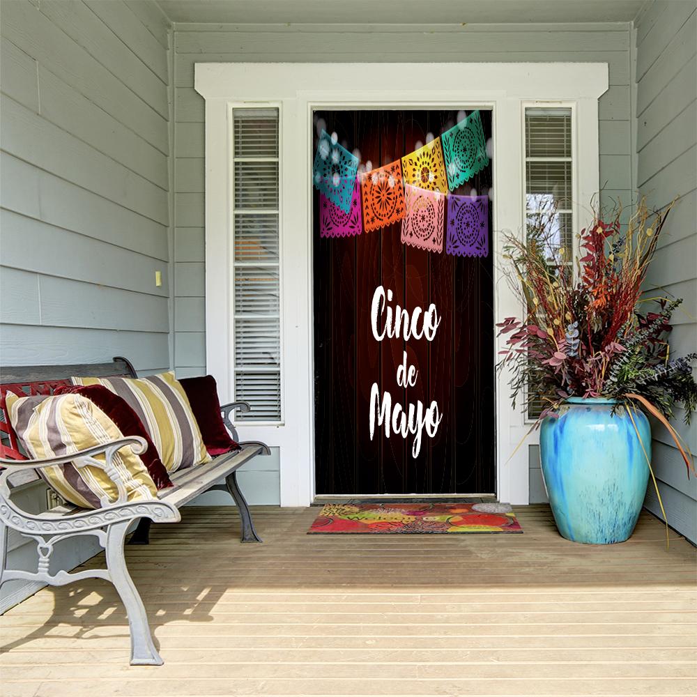 Cinco De Mayo Door Cover