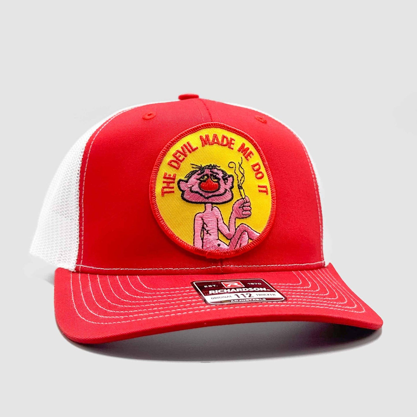 Devil Made Me Do It Trucker Hat