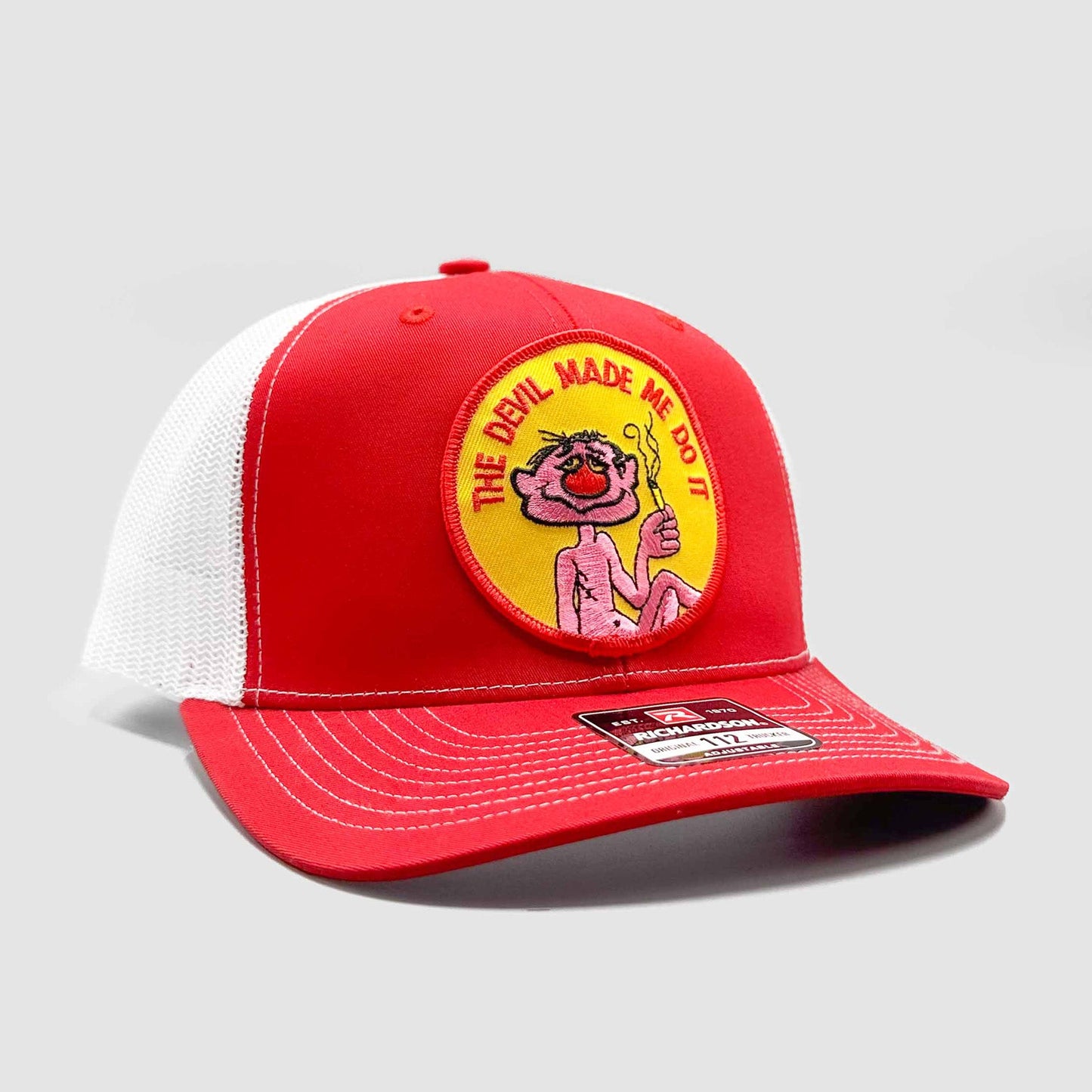 Devil Made Me Do It Trucker Hat