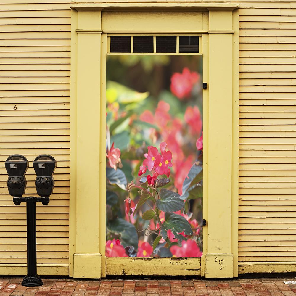 Door Flower Background