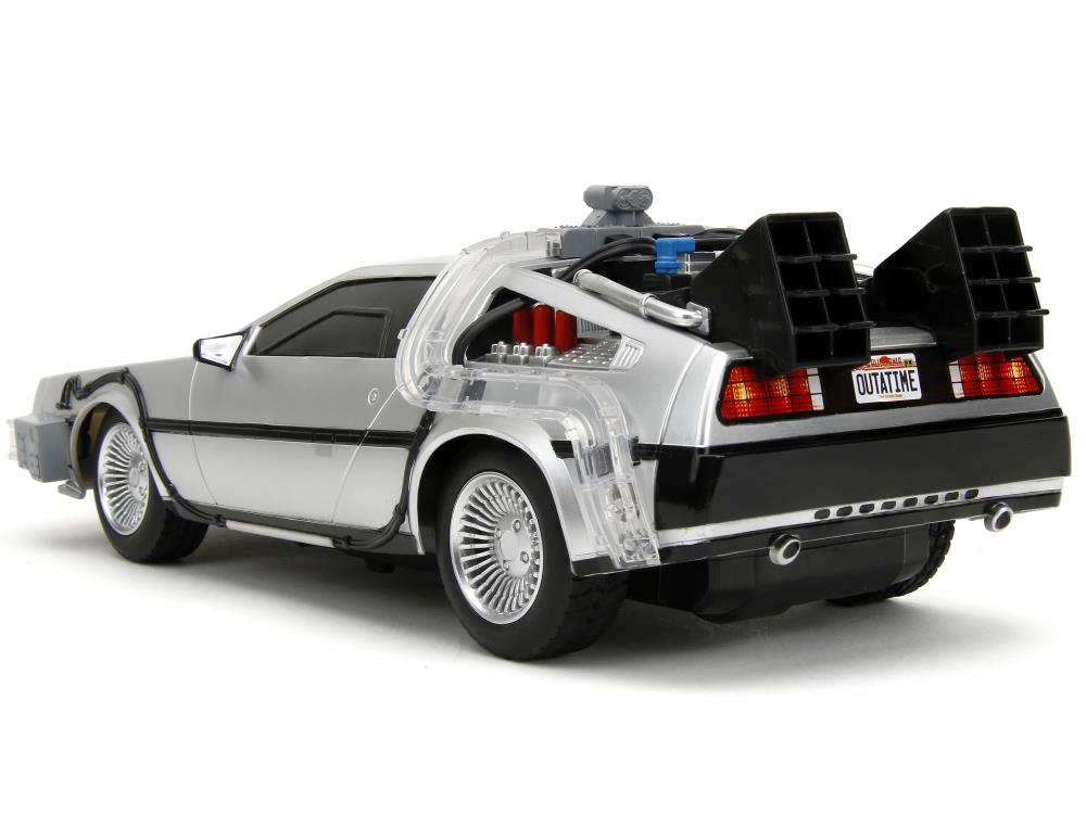 Back to the Future Remote Control 1:16 scale DeLorean Time Machine