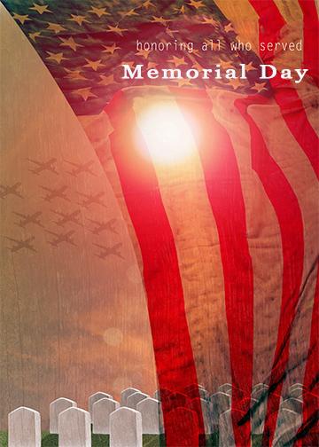 Memorial Day Door Cover