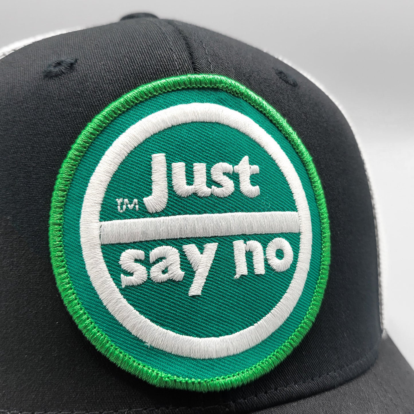 Just Say No to Drugs 80's Retro Trucker Hat