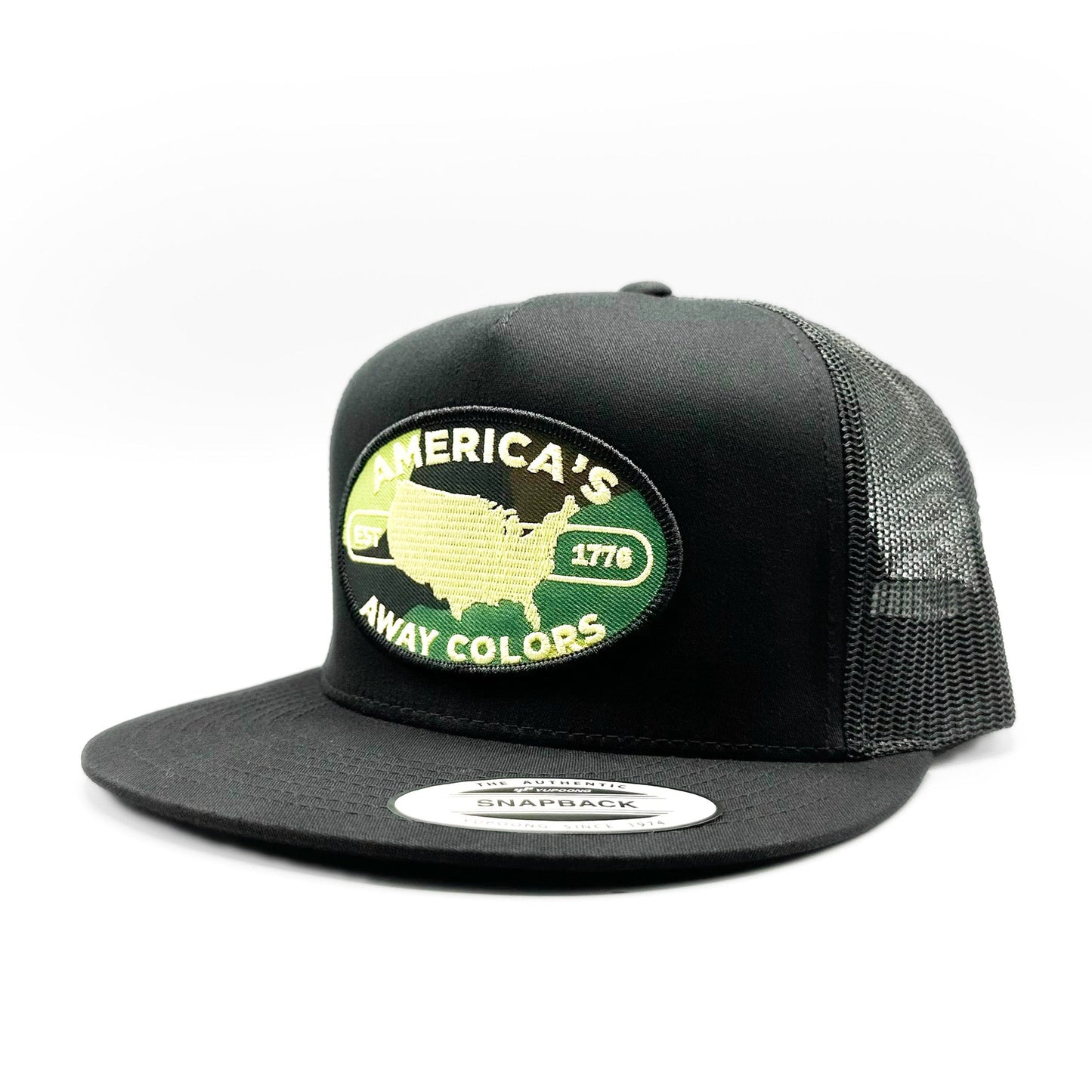 America's Away Colors Since 1776 Patriotic Trucker