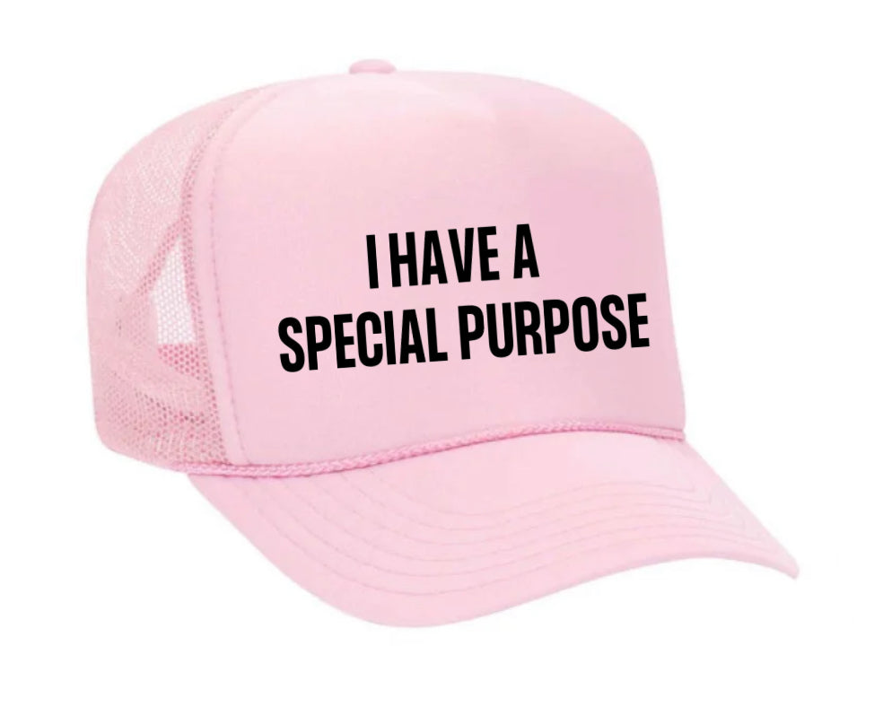 I Have A Special Purpose Trucker Hat