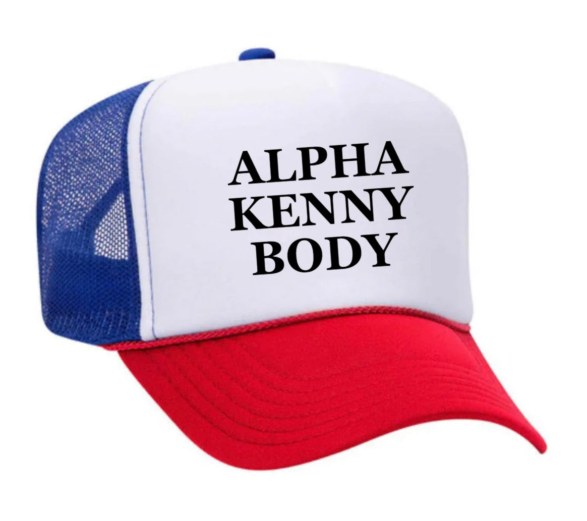 Alpha Kenny Body Trucker Hat