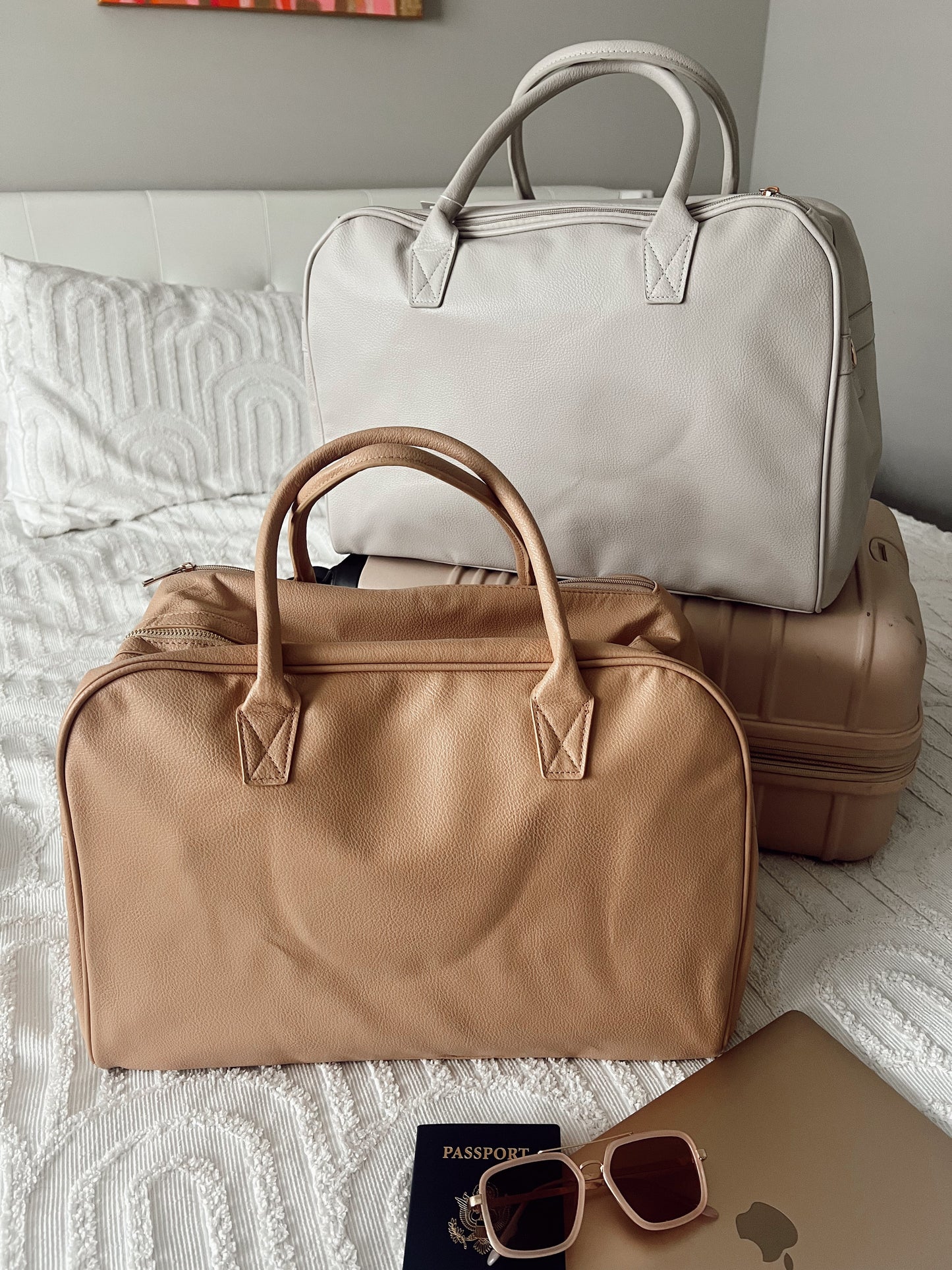 Leather Duffel Bag