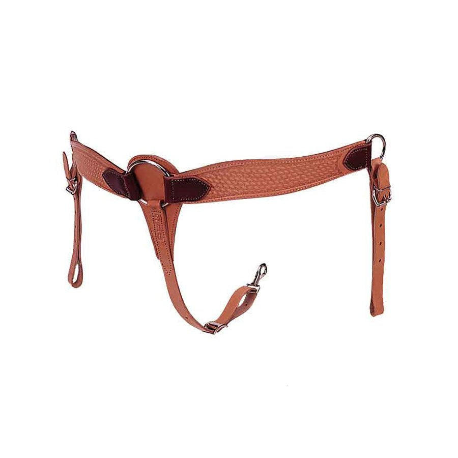 Basket Stamped Roper Breast Collar