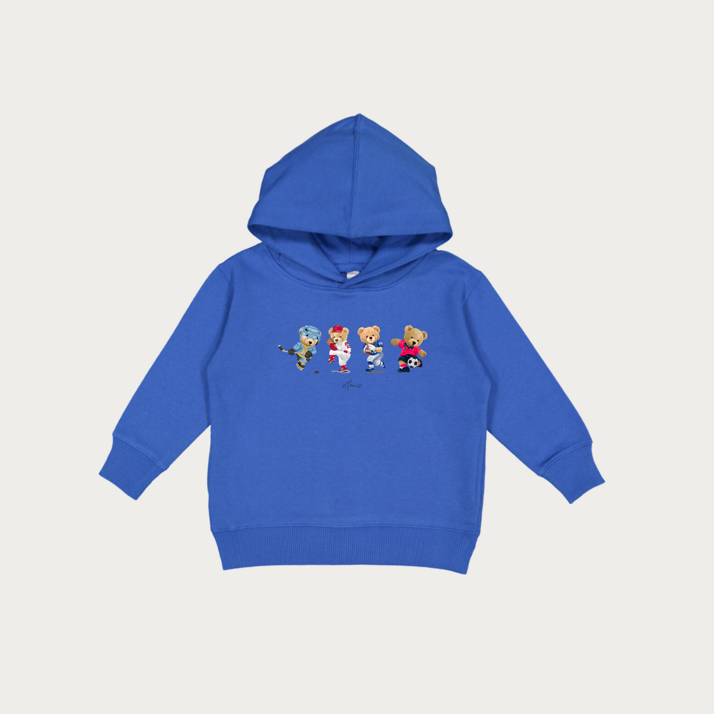 Sporty Bears Toddler Hoodie