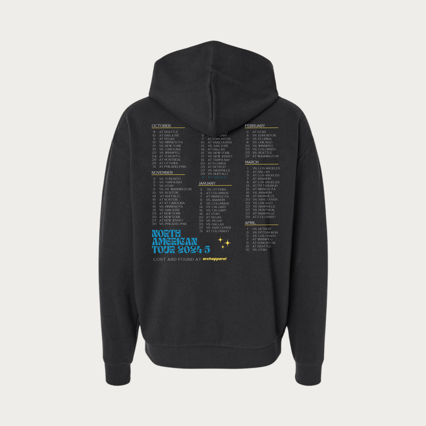 North American 24 Tour Hoodie