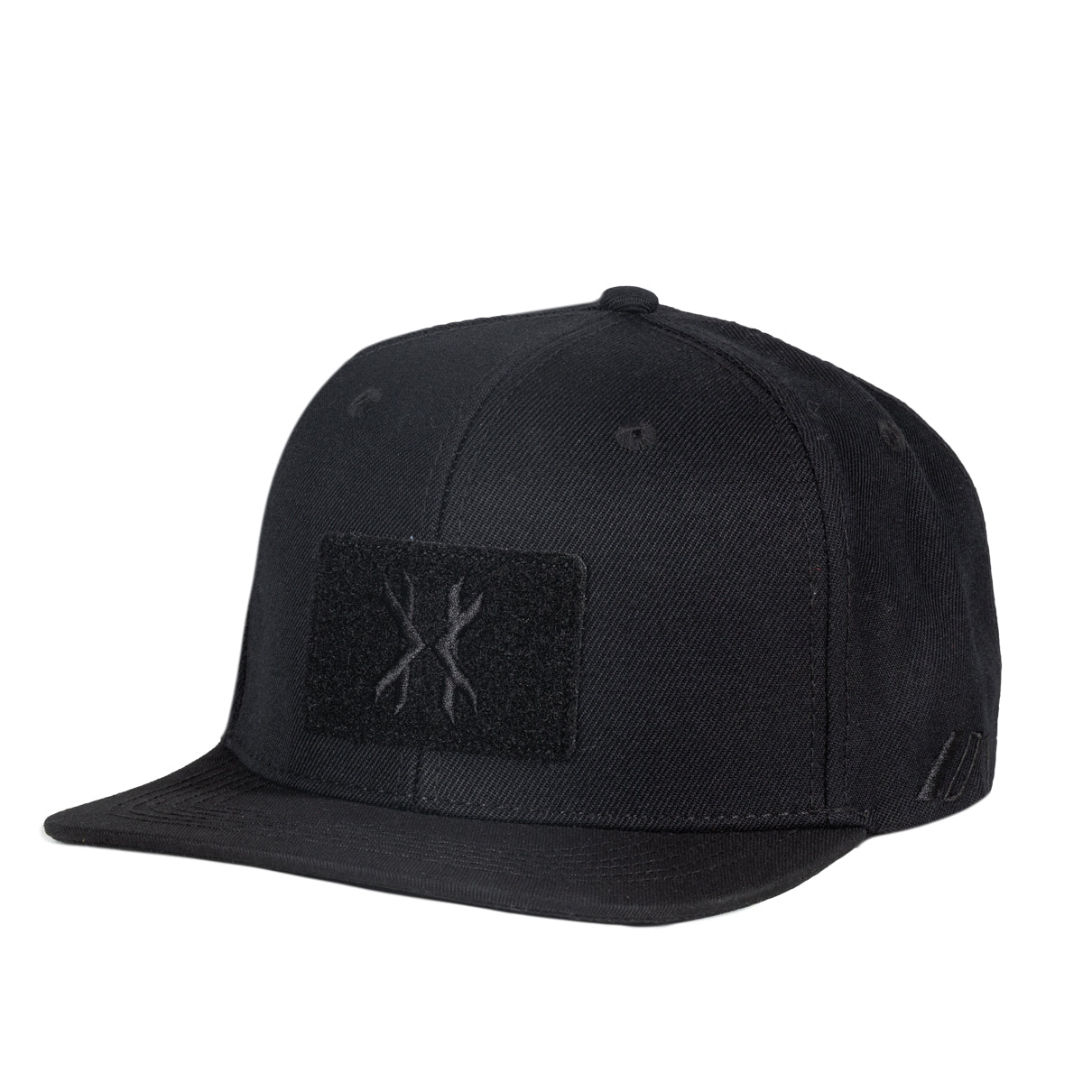 Assault Snapback Hat - Black