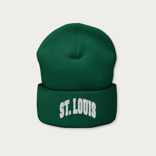 St. Pats Collegiate Cuffed Beanie - Green