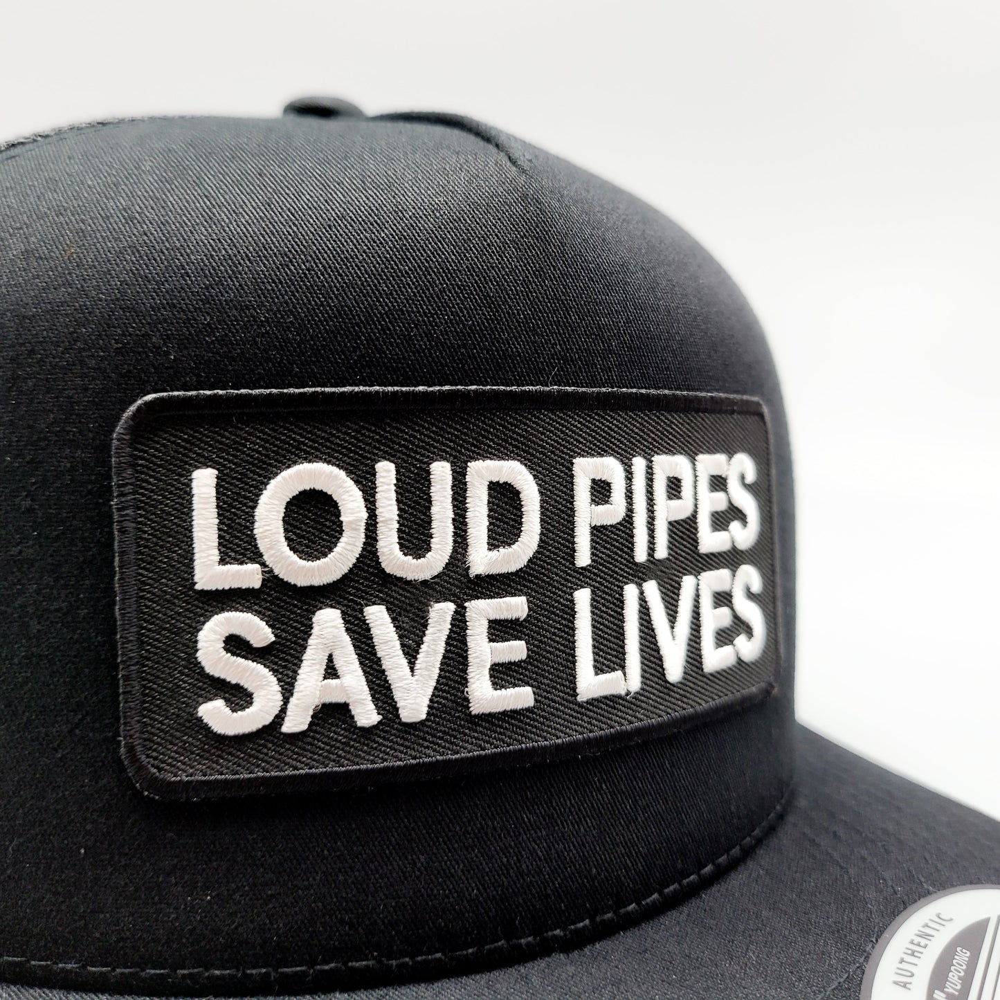 Loud Pipes Biker Trucker Hat