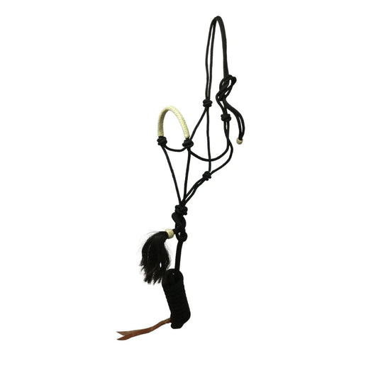 Braided Rawhide Noseband Halter