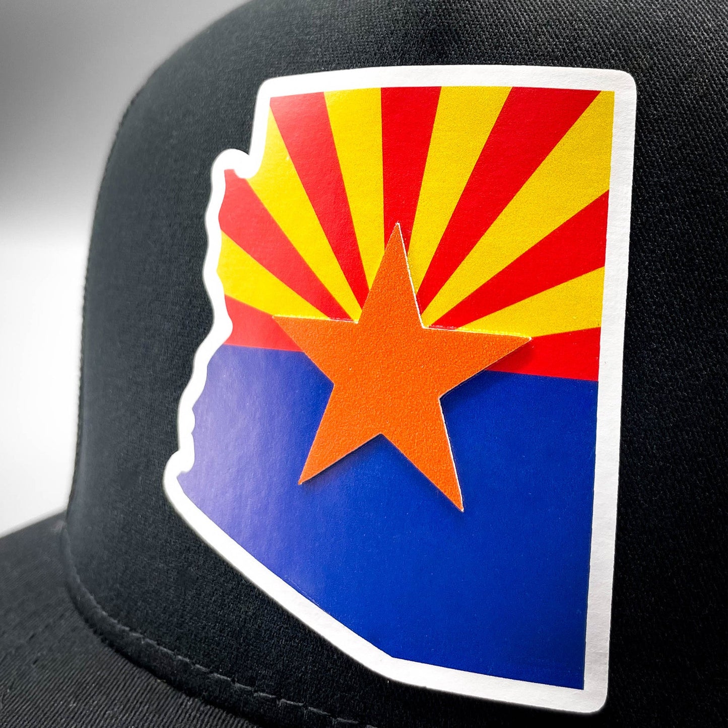 Arizona State Flag Retro Trucker