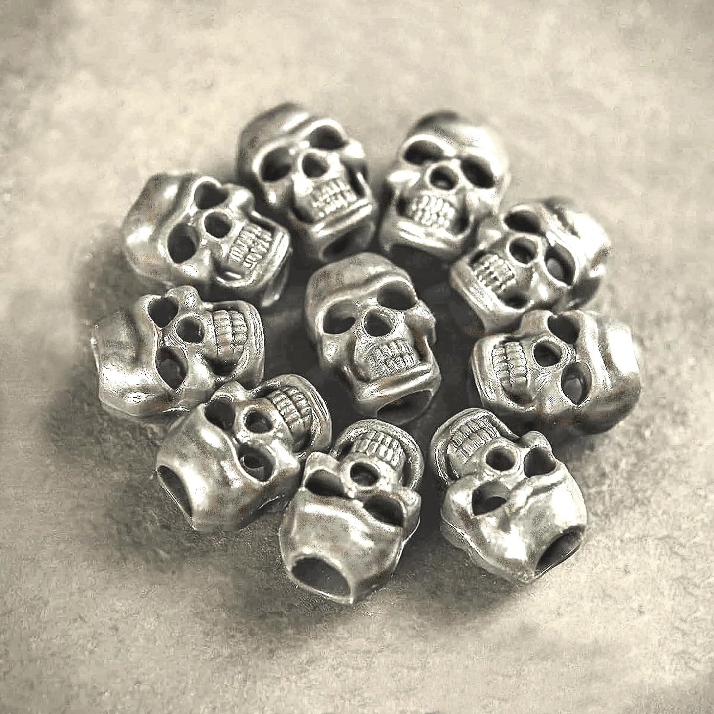 M-Tac Skull Stopper Beads - (Set of 10)