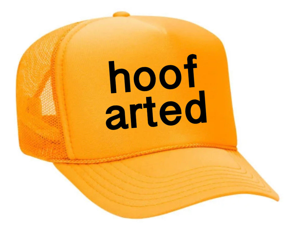 Hoof Arted Inappropriate Trucker Hat