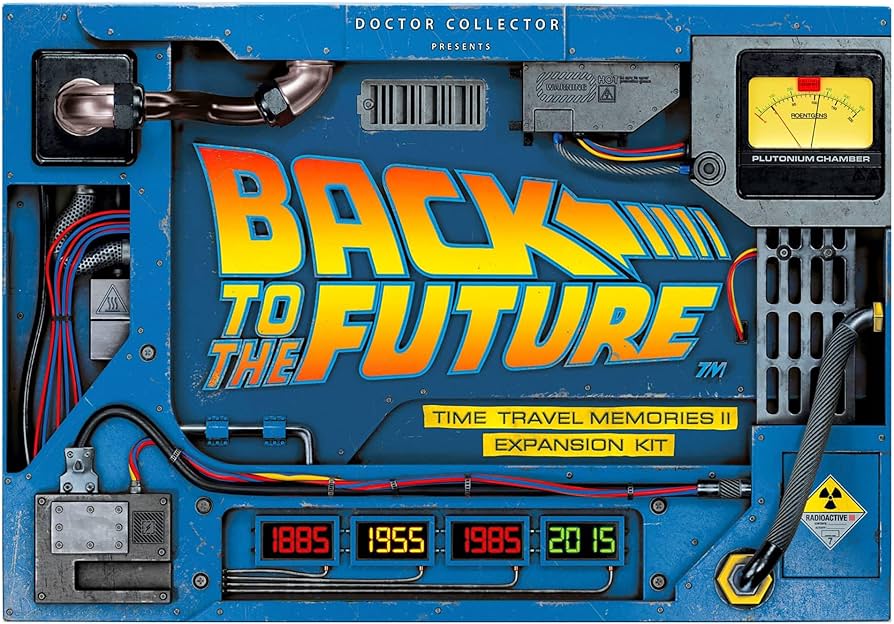 Back to the Future Time Travel Memories II Expansion Kit Standard Edition prop replicas