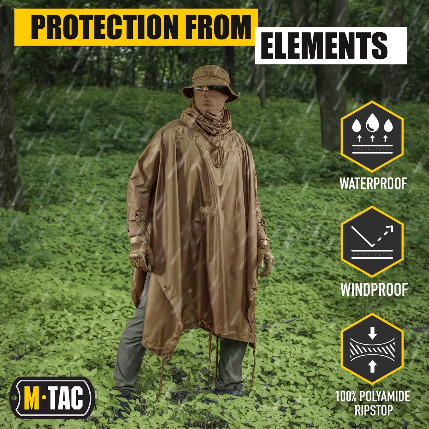 M-Tac Waterproof Poncho