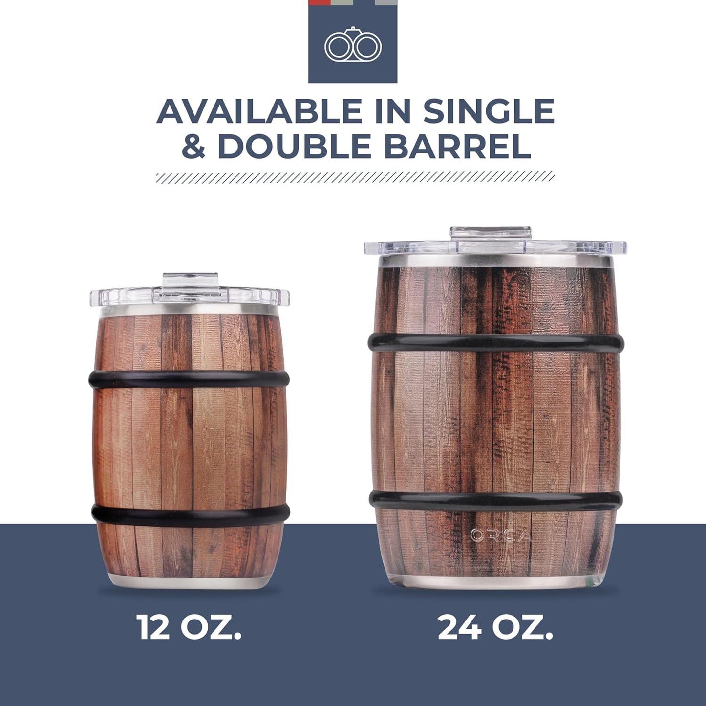 DOUBLE BARREL™ 24OZ TUMBLER