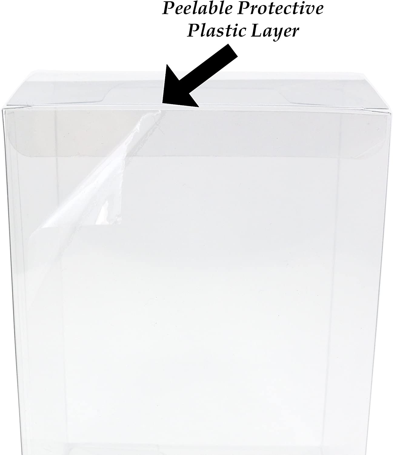 Fundom Clear Plastic Protector Case For 4" Funko Pop (10 Pack)