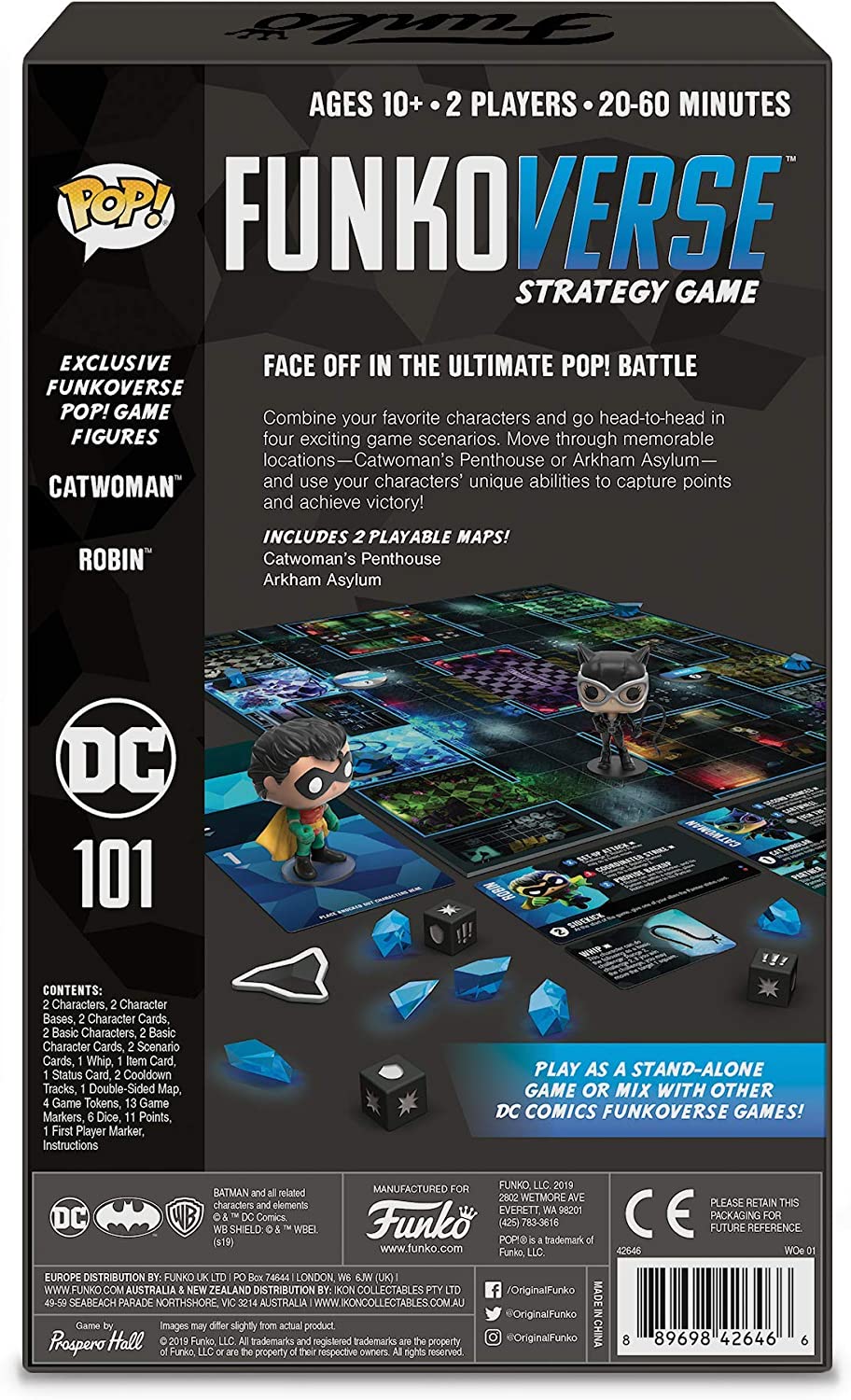 Funko Pop! - Funkoverse Strategy Game: DC #101 - Expandalone