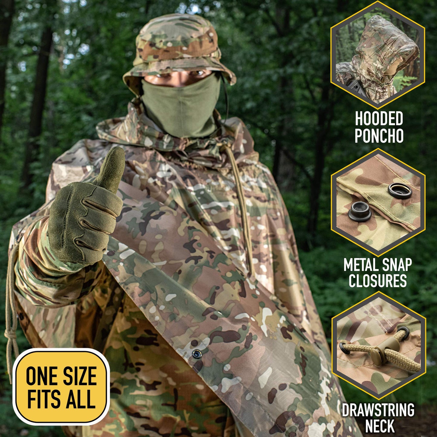 M-Tac Waterproof Poncho