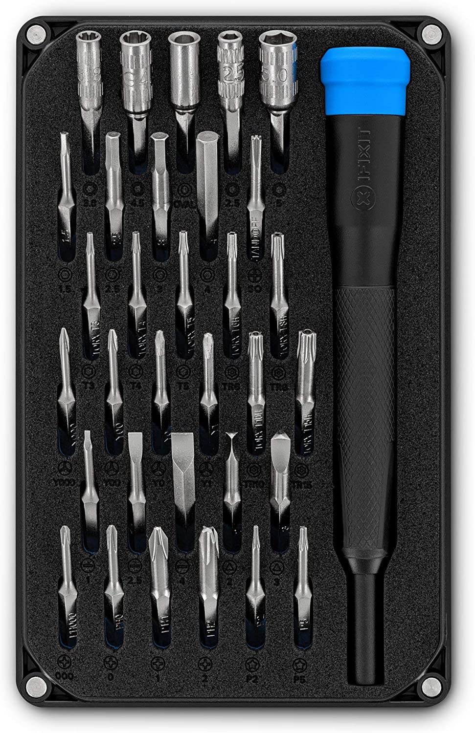 Moray Driver Kit - 32 Precision Bits for Smartphones & Small Electronics Repair