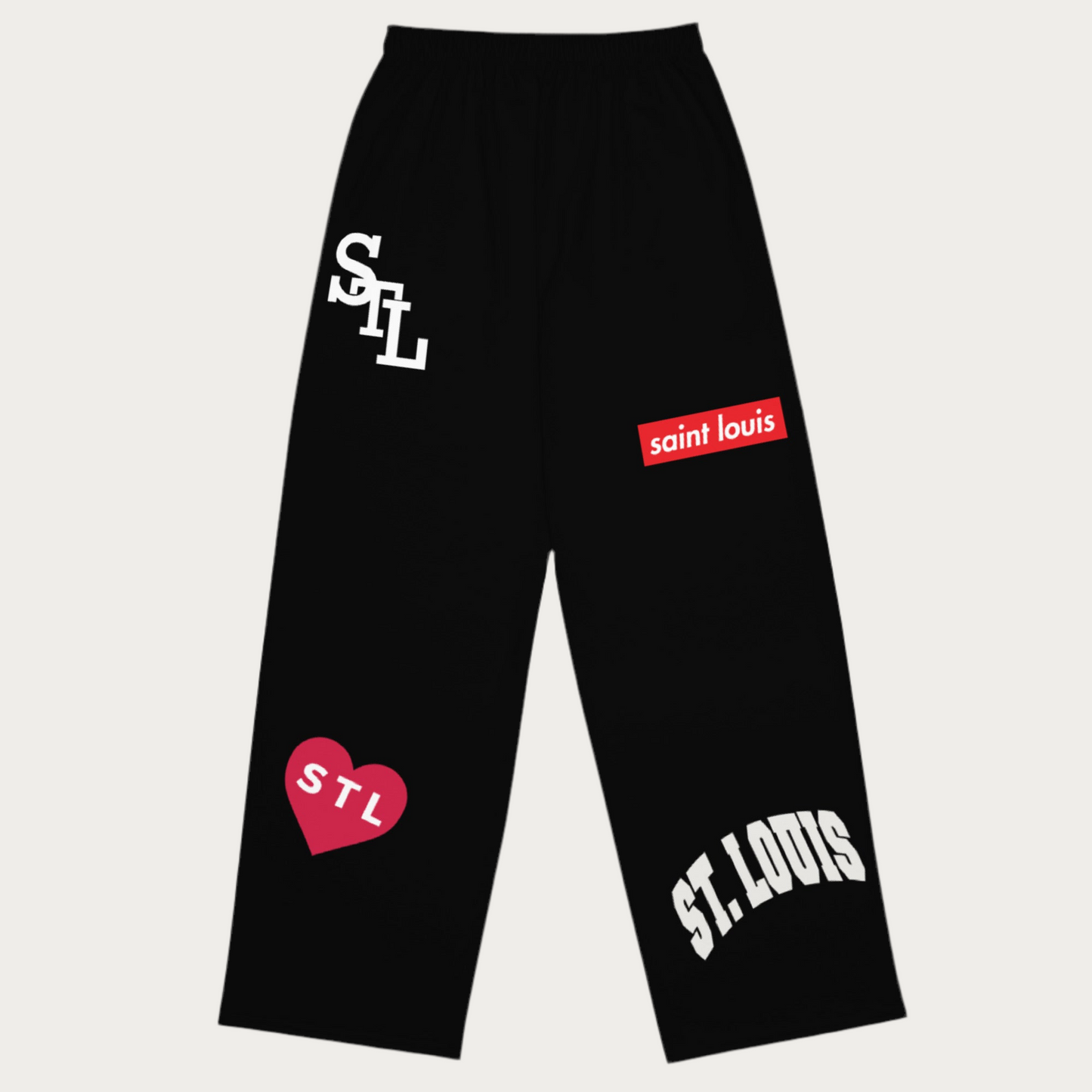 OG Logo’s All-over print unisex wide-leg pants