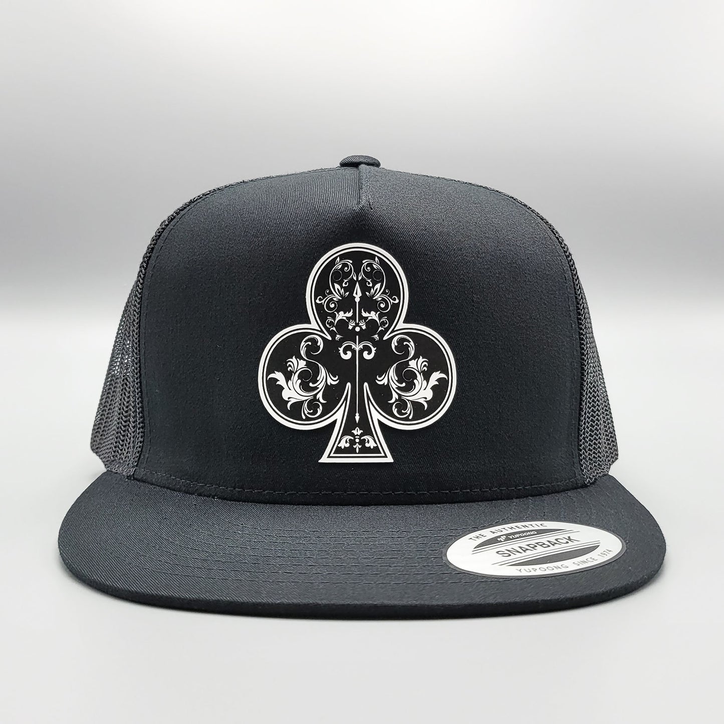 Ace of Clubs Texas Holdem PokerBlackjack Trucker Hat