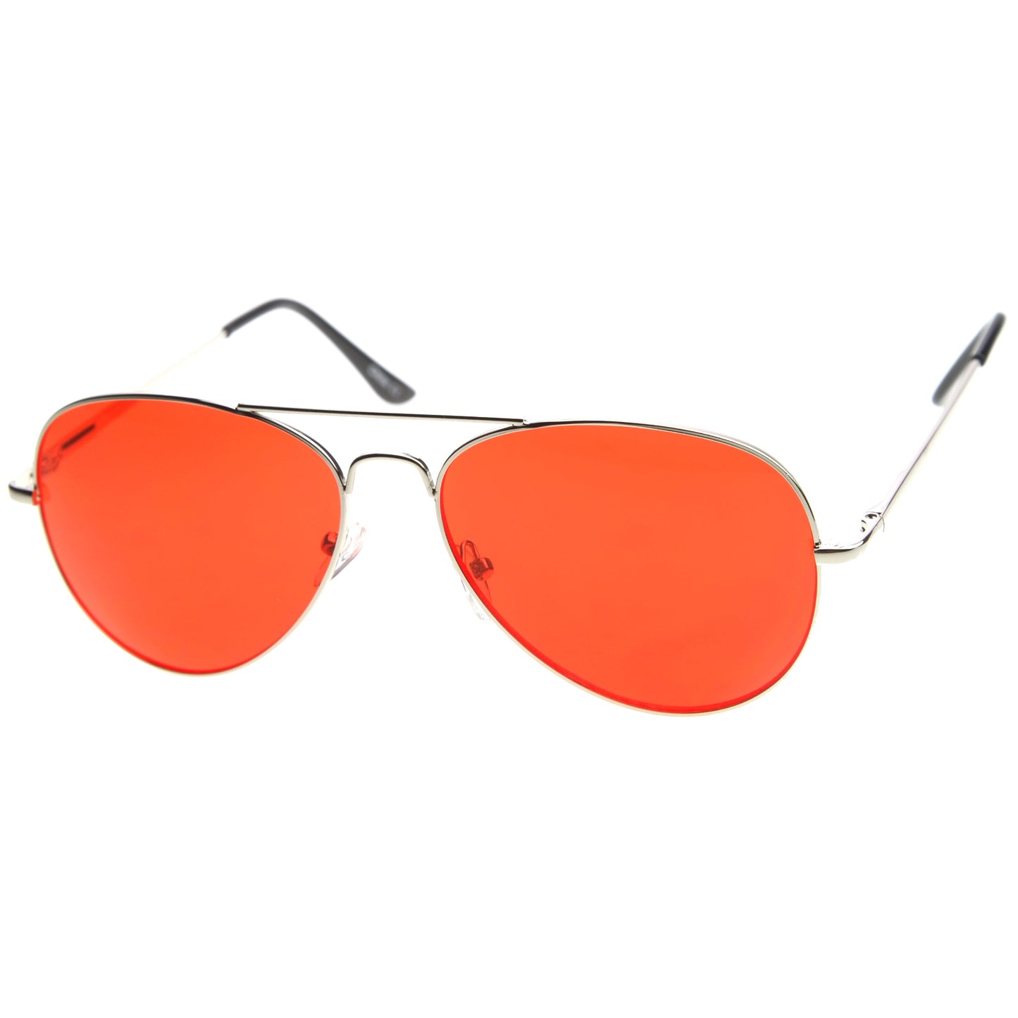 Retro Metal Color Tinted Lens Aviator Sunglasses 8405 59mm